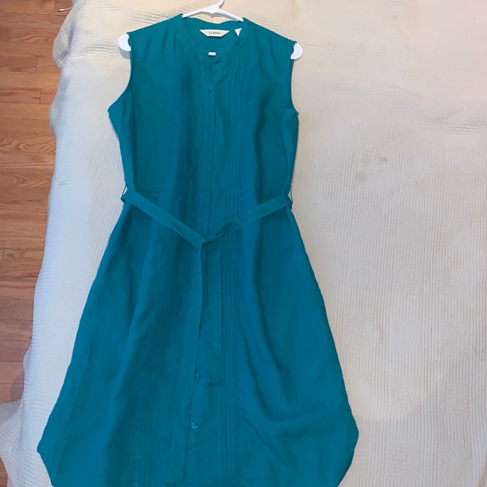 LL Bean Linen Dress